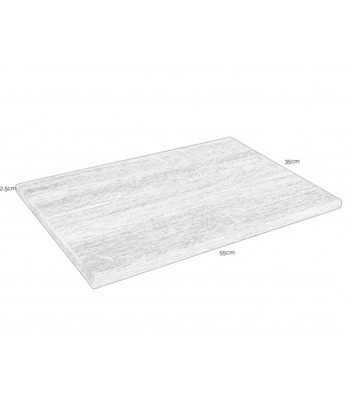 Drewniana deska do krojenia jesion SLIM 35x55x2.5