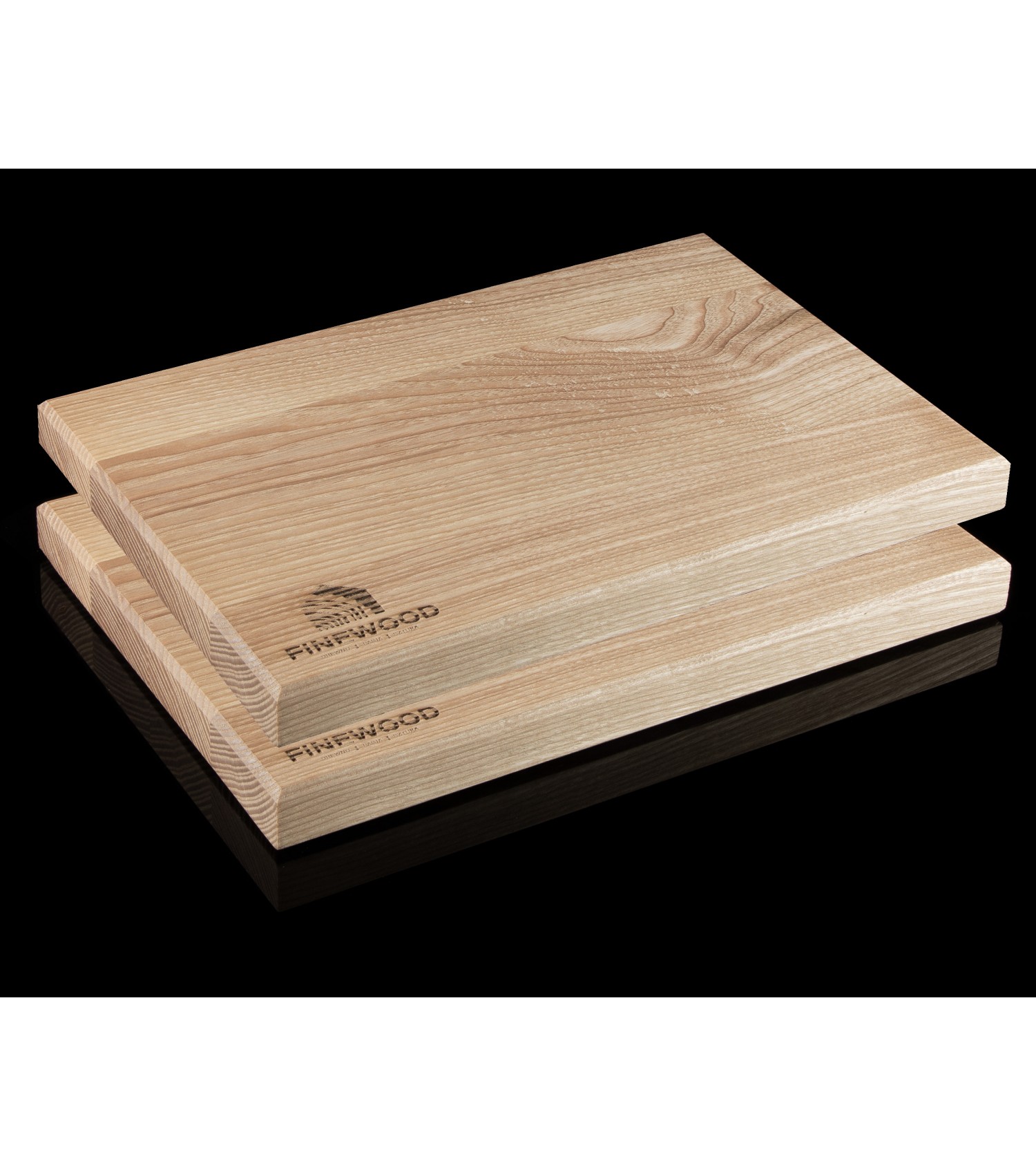 Drewniana deska śniadaniowa jesion 20x30x2.5 2 sztuki