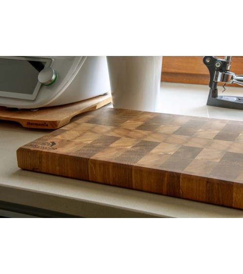 Sztorcowa deska do krojenia dąb 30x40x4