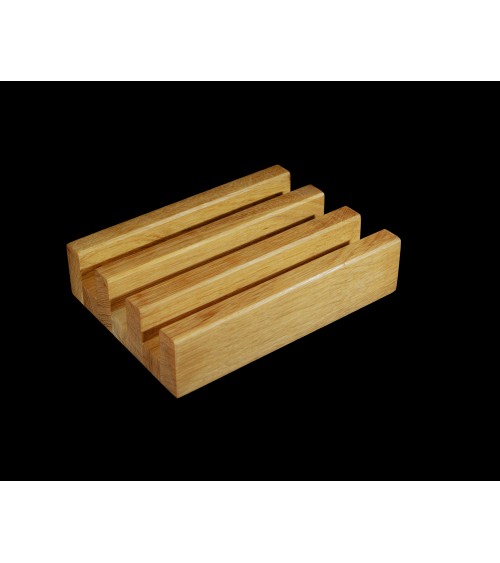 Ständer für Bretter, Eiche, 3 Bretter, 2,5 cm