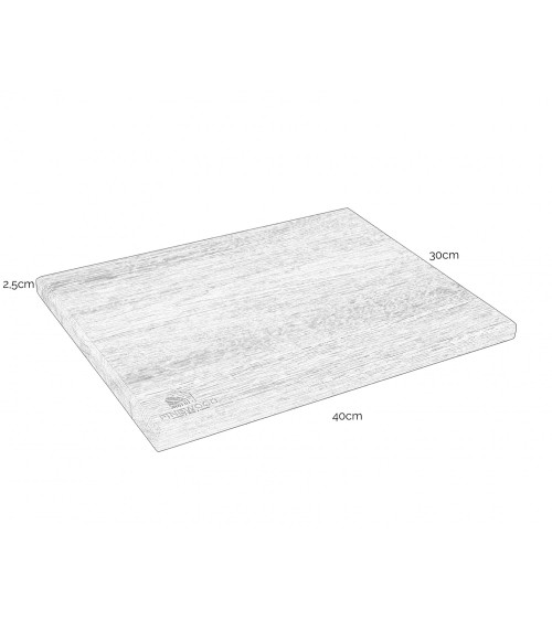 Drewniana deska do krojenia klon SLIM 30x40x2,5